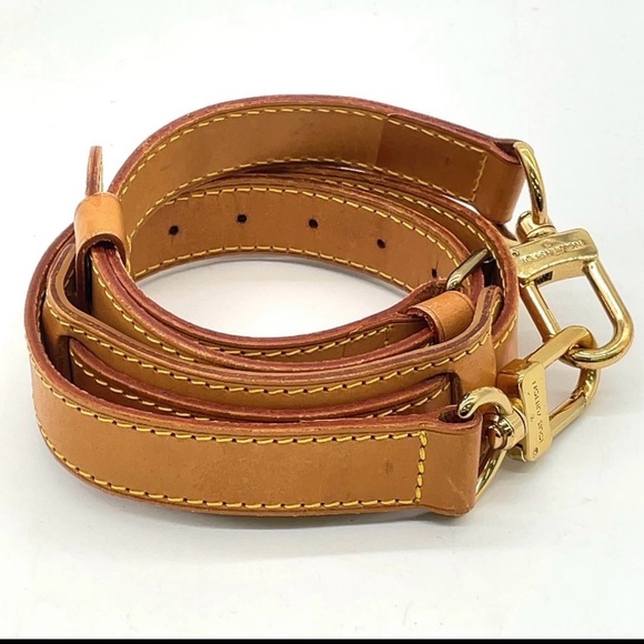 Louis Vuitton Gold Buckle Tan Belt - Picture 6 of 14
